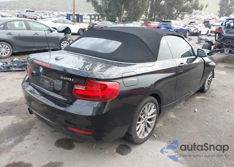 2016 BMW 228I xDrive z USA, uszkodzony, nr VIN WBA1L9C56GV324703